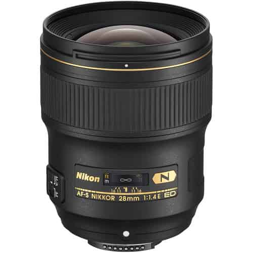Nikon AF-S NIKKOR 28mm F1.4E ED Lens price in pakistan - Billu Photos