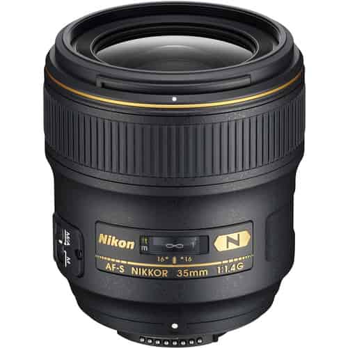 Nikon AF-S NIKKOR 35mm F1.4G Lens price in pakistan - Billu Photos