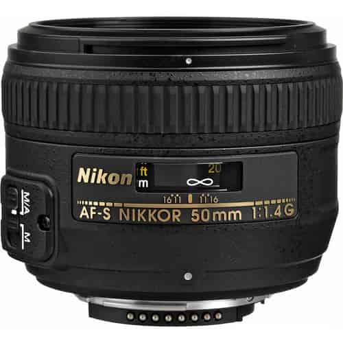Nikon AF-S Nikkor 50mm F1.4G Lens price in pakistan - Billu Photos