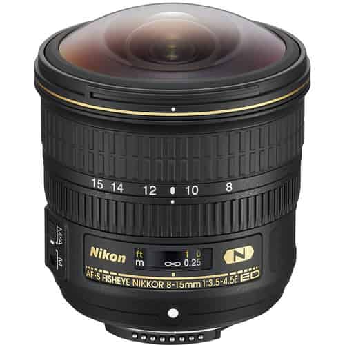 Nikon AF-S Fisheye NIKKOR 8-15mm F3.5-4.5E Lens price in pakistan - Billu Photos