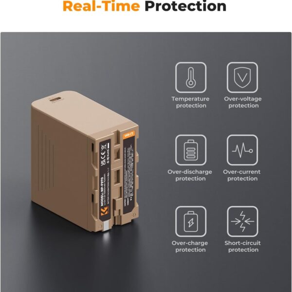 K&F Concept F970 Battery USB-C Fast Charging - image 4
