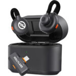 Hollyland LARK M2S DUO 2-Person Wireless Microphone System with USB-C Connector for Mobile Devices (2.4 GHz, Space Gray)