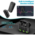 Ulanzi J12 Wireless Lavalier Microphone for iPhone & Type-C Phones - Image 2