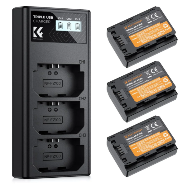 KF-3-Pack-NP-FZ100-Batteries-LCD-Charger-price-in-pakistan-billuphotos